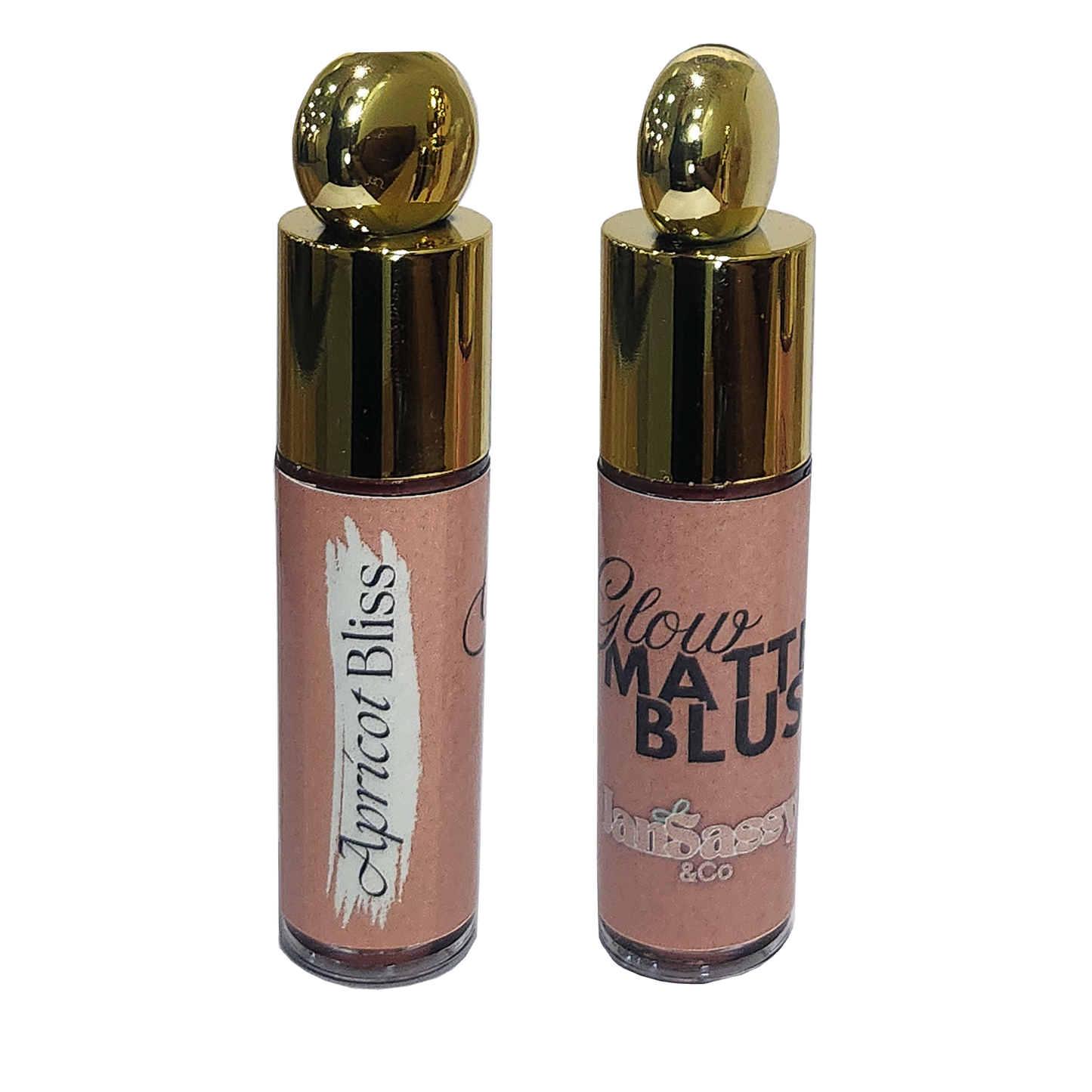🎁 Glow Matte Blush - Apricot Bliss 5ml (100% off)