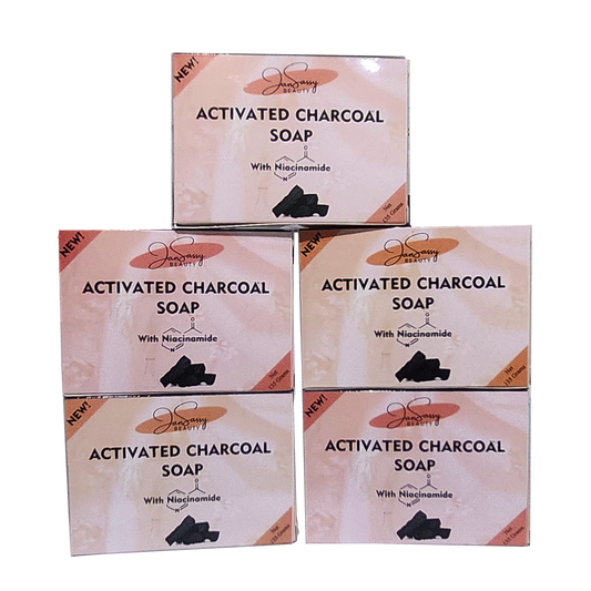 Negosyo Package 50 Pcs. Charcoal Soap with Niacinamide