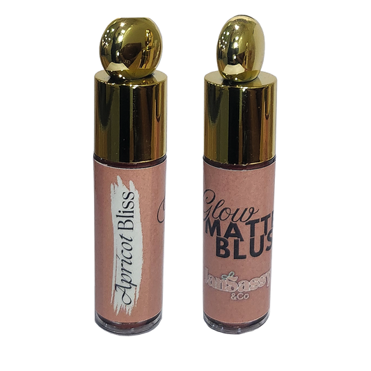 🎁 Glow Matte Blush - Apricot Bliss 5ml (100% off)
