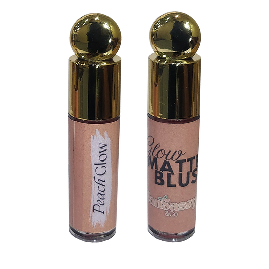 🎁 Glow Matte Blush - Peach Glow 5ml (100% off)